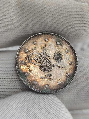 Sultan Abdülhamit 1293/32 Gümüş 2 Kuruş