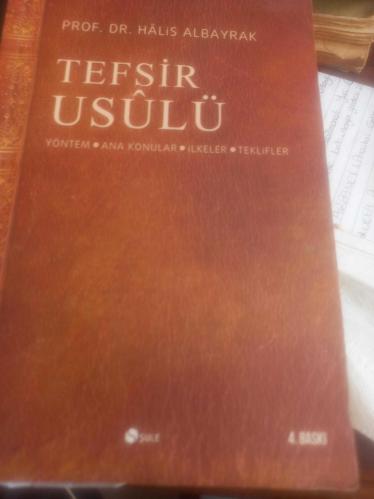 Tefsir Usulü Halis Albayrak
