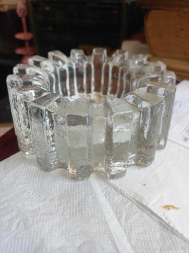 1960'lar İsveç üretimi Pukeberg Glasbruk firmasına ait ikonik 