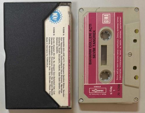 Sevim Tanürek Baharın Gülleri Açtı Kaset (Türküola 1268 Alman Baskı)