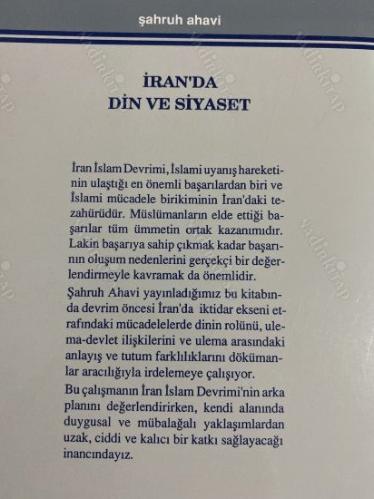 İran'da Din ve Siyaset