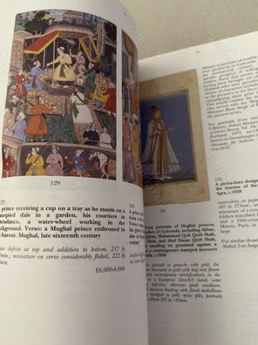 ORIENTAL MANUSCRIPTS AND MINIATURES. / London wendesday 26TH APRIL 1995