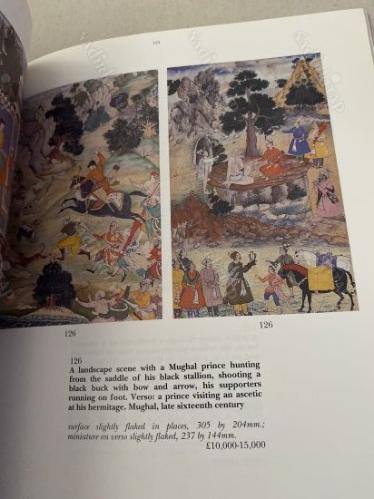 ORIENTAL MANUSCRIPTS AND MINIATURES. / London wendesday 26TH APRIL 1995