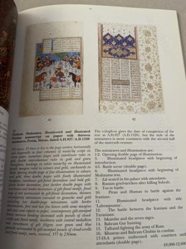 ORIENTAL MANUSCRIPTS AND MINIATURES - SOTHEBY'S KATALOG