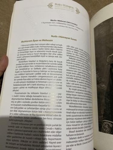 NUTKI HÜMAYUN PADİŞAHLARIN MECLİS-İ UMUMİYİ AÇIŞ KONUŞMALARI ( 1877 - 1920 )