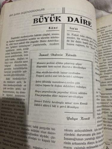 TÜRK YURDU MEVLANA ÖZEL SAYISI