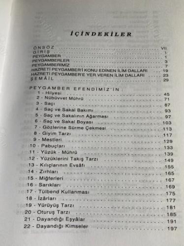 Peygamberimiz'in Şemali