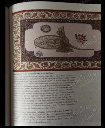 Türk Hat Sanatından Seçmeler (şömizli, ciltli)