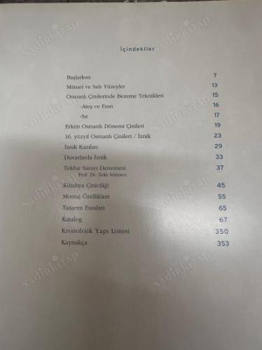 Anadolu Toprağının Hazinesi Çini Osmanlı Dönemi