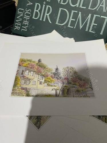İstanbul'dan Bir Demet 20 sayfa. 32x23 cm Orjinal kapağında. 20 levha halinde. temiz.