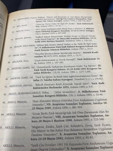 TÜRKİYEDE YAYINLANMIŞ TÜRK VE İSLAM SANATI MAKALELER BİBLİYOGRAFYASI I-YARI PERİYODİKLER 1943-1997