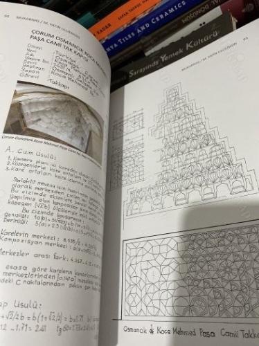Mukarnas.. muhteşem bir mimari kitabı bol çizimli , siyah beyaz eskiz formda