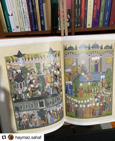Evliya Çelebi Seyahatnamesi İstanbul özel basım , üç tarafı altınyaldızlı