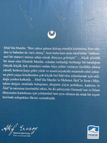 Mehmet Akif Ersoy'un dost çevresi Ebül Ala Mardin