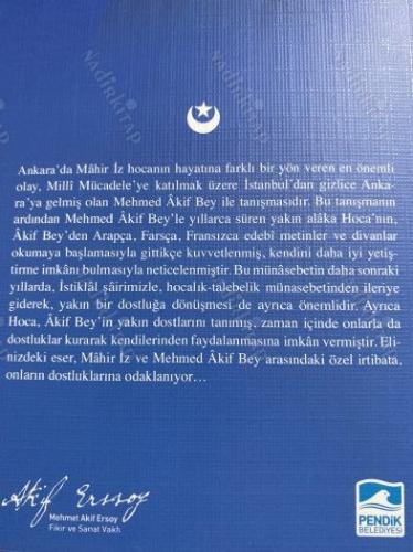 Mehmet Akif Ersoy'un dost çevresi Abdullah Mahir iz