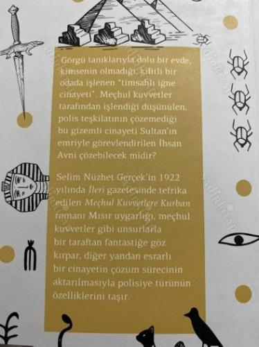 Meçhul Kuvvetlere Kurban - Sadeleştirilmiş Metin - Latin Harflerine Aktarılmış Orijinal Metin