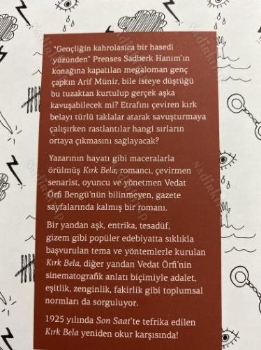 Kırk Belâ (Sadeleştirilmiş Metin  Latin Harflerine Aktarılmış Orijinal Metin)