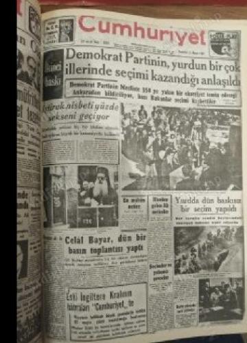 UNUTULAN MANŞETLER 1919 - 2007 (GEZETELERİN TARİHE DAMGA VURAN MANŞETLERİ TAM SAYFA)