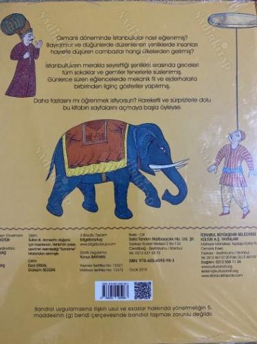 Levni'nin minyatürleri ile minyatür İstanbul cambazları- üç boyutlu pup out