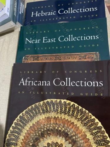 African and middle eastern collections. Amerikan kongre kütüphanesi basımı Afrika ve Orta Doğu eserleri katalogu özel kutusunda
