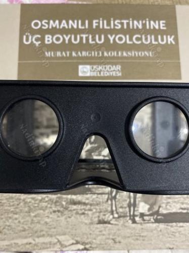 Osmanlı Filistin'ine üç boyutlu yolculuk. Murat Kargılı Koleksiyonu. Küratör: Erkan Doğanay.. özel gözlüğü ile .