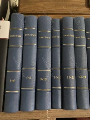 Tercüme Dergisi Sayı: 1 - 87 - Yıl: Mayıs 1940 - Temmuz - Eylül 1966 TAKIM+ 4 özel sayı özel bez ciltte .