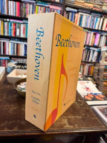 LUDWIG VON BEETHOVEN  * PIANO SOLO COMPLETE EDITION * 7 BOOK * sonaten 1 - 2 - 3 / klavierstücke und bagatellen / variationen 1 - 2 / rondi, kleine