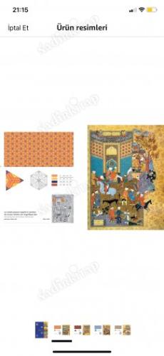 miniatures persanes-minyatürler ve geometrik desenler Açıklama