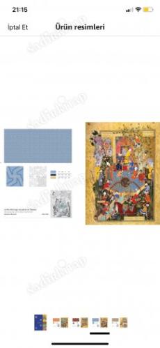 miniatures persanes-minyatürler ve geometrik desenler Açıklama