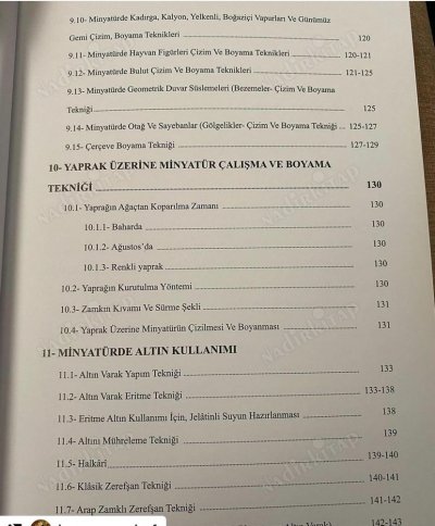 Osmanlı minyatür tekniği. muhteşem bir kaynak eser