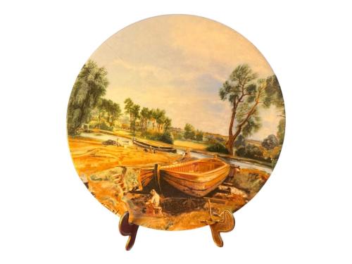 limoges gıraud porselen dekor tabağı 24 cm çapında