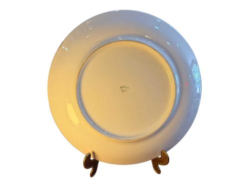 limoges gıraud porselen dekor tabağı 24 cm çapında