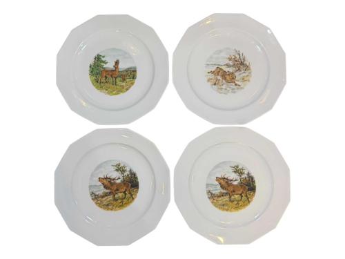 winterling porselen dekor tabağı 24 cm çapında - 4 adet