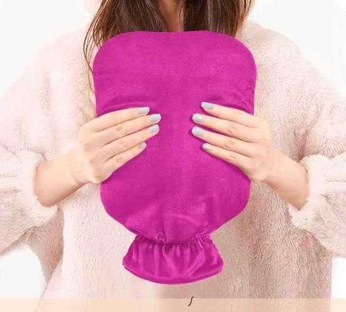 PEMBE SICAK SU TORBASI 500ml 22x14cm