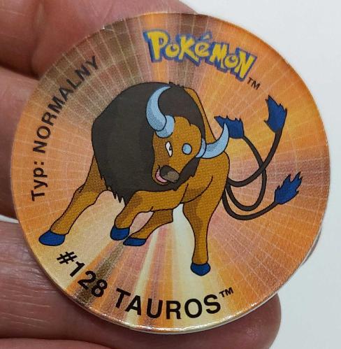 LAYS POKEMON İSPANYA 128 TAUROS TYP:NORMALY ORİJİNAL ÇİL S4K1L3 ÇOK NADİR