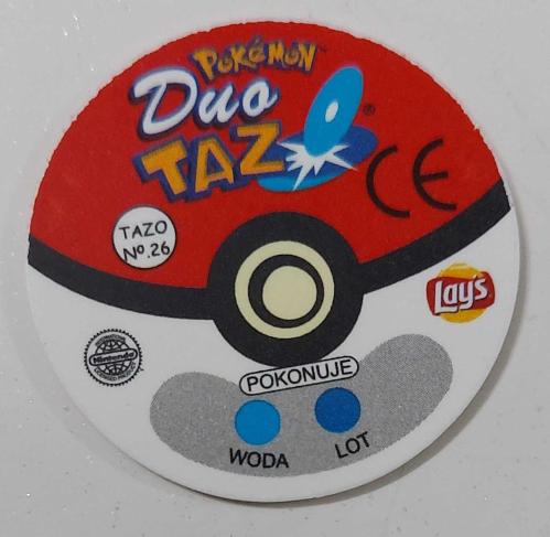 LAYS POKEMON İSPANYA 180 FLAAFFY TYP:ELEKTRO ORİJİNAL ÇİL 2F1LLL2 ÇOK NADİR
