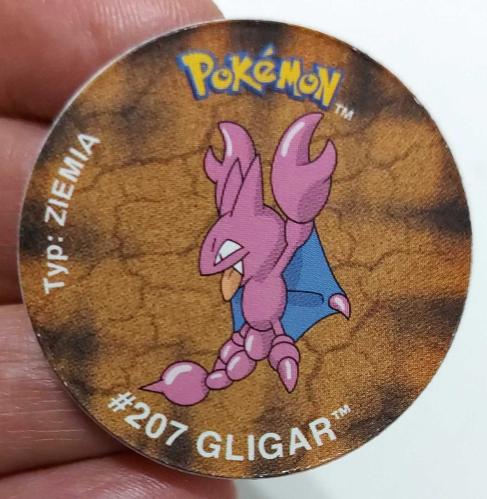 LAYS POKEMON İSPANYA 207 GLIGAR TYP:ZIEMIA ORİJİNAL ÇİL G2L3N1 ÇOK NADİR