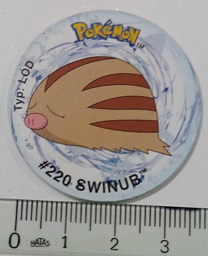 LAYS POKEMON İSPANYA 220 SWINUR TYP:LOD ORİJİNAL ÇİL UUU3A4 ÇOK NADİR