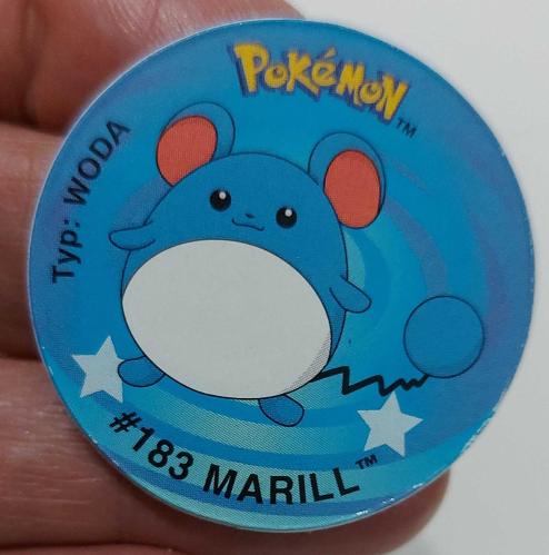 LAYS POKEMON İSPANYA 183 MARILL TYP:WODA ORİJİNAL ÇİL S2O1O2 ÇOK NADİR
