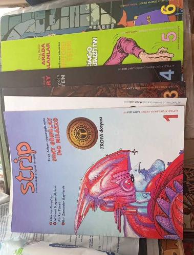 Strip / Altyazı Aylık Sinema Dergisi Eki (6 fasikül takım)