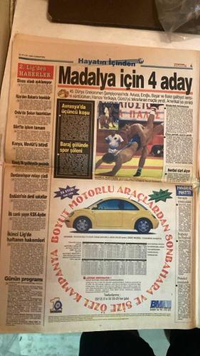 FANATİK SPOR GAZETESİ - TURKISH NEWSPAPER - DOĞUM GÜNÜ HEDİYESİ  - EKSİKSİZ TAM TAKIM GAZETE - 25 EYLÜL 1999 - SAYI:1405 - GALATASARAY - SAMSUNSPOR - HAKAN ŞÜKÜR - HAGİ - MARCIO - SERKAN - K.HAKAN - VURAL - ÜMİT - SUAT - ARİF - AHMET - POPESCU - CAPONE - FATİH TERİM - RIDVAN DİLMEN - JOHNSON - OULARE - MOLDOVAN - BOLİÇ - SERGEN - MOSHOEU - NECİL ÜLGEN - NECATİ BİLGİÇ - ABDULLAH ÇEVRİM - ENGİN VEREL - YUSUF DURSUN - AZİZ YILDIRIM - CEMAL AYDIN - BRIEGEL - NAZMİ AVLUCA - ŞEREF EROĞLU - HAKKI BAŞAR - FATİH BAKAR - HAMZA YERLİKAYA - OSMAN TANBURACI - TEMEL ÖZALAK - COŞKUN ÖZARI - İSMET TONGO - VEDAT DANACI - BU VATAN - GERÇEK SPOR GAZETESİ - FANATIK - HEPİMİZİN - ASLAN 1-0 SAMSUN’U DEVİRDİ - HAGİ KRALLIĞA OYNADI - MARCIO GİRDİ PENALTI YAPTIRDI - KIRAN KIRANA - DİLMEN BEYİN YIKADI - FENER PUSUYA YATTI - GOLCÜLERİM BENİM - GAZİANTEPSPOR CİDDİ RAKİP - HEPİNİZE GÜVENİYORUM - DEREAĞZI ŞENLENDİ - JOHNSON’A KART UYARISI - YEDEKLERE KIRIK NOT - BOLİÇ İÇİN TOP RIDVAN’DA - KARTAL’IN ZOR SINAVI - BEŞ