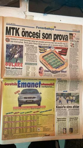 FANATİK SPOR GAZETESİ - TURKISH NEWSPAPER - DOĞUM GÜNÜ HEDİYESİ  - EKSİKSİZ TAM TAKIM GAZETE - 26 EYLÜL 1999 - SAYI:1406 - BEŞİKTAŞ - KOCAELİSPOR - ERTUĞRUL - MÜNCH - İLKER - BRIEGEL - AHMED DURSUN - SERDAR - SHORUNMU - YASİN - SELLAMİ - STINGACIU - ZEKİ - NAZMİ AVLUCa - ŞEREF EROĞLU - HAKKI BAŞAR - HAMZA YERLİKAYA - GÜVEN TANER - TAYLAN UYGUR - DOĞAN BABACAN - YEMEN EKŞİOĞLU - METİN TÜKENMEZ - RAHMAN SAĞIROĞLU - BU VATAN - GERÇEK SPOR GAZETESİ - FANATIK - HEPİMİZİN - KARTAL BÜYÜYÜ BOZDU - KARTALI ERTUĞRUL UÇURDU - SÖKE SÖKE - KARTAL TAM GAZ - BEŞİKTAŞ’A BU YAKIŞIR - HAVAYA GİRDİLER - KOCAELİ’NE DESTEK - AVRUPA ŞAMPİYONU NAZMİ AVLUCa - DURAN TOP BECERİSİ - ELEMTEREFİS - SÜPER SOLAK İŞBAŞINDA - CİM BOM MAÇ FAZLASIYLA LİDER - FENERBAHÇE ALTAY ÖNÜNDE - BEŞİKTAŞ DENİZLİSPOR’U HAVALANDIRDI - BRUNO’DA PROBLEM YOK - BAŞKAN YILDIRIM’DAN SON UYARI - MAZERET İSTEMEM - TARAFTAR BAŞARI İSTİYOR - ZORLU MAÇLAR GALATASARAY ROBOT GİBİ - CHELSEA GALİP - HERTHA BERABERE - BEŞİKTAŞ - KOCAELİSPOR - 1-0 -
