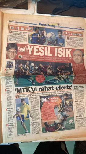 FANATİK SPOR GAZETESİ - TURKISH NEWSPAPER - DOĞUM GÜNÜ HEDİYESİ  - EKSİKSİZ TAM TAKIM GAZETE - 28 EYLÜL 1999 - SAYI:1409 - FENERBAHÇE - GAZİANTEPSPOR - MTK BUDAPEŞTE - OGÜN - PREKO - SAFFET - MURAT YAKIN - RIDVAN DİLMEN - CEMİL TURAN - RÜŞTÜ - SERGEN - DIMAS - BOLİÇ - OULARE - MOLDOVAN - TAYFUN - FARUK - GALATASARAY - CHELSEA - HAGİ - HAKAN ÜNSAL - PETRESCU - POYET - DESCHAMPS - WISE - DESAILLY - TERİM - VIALI - ERICH RIBBECK - SEPP PIONTEK - BU VATAN - GERÇEK SPOR GAZETESİ - FANATIK - HEPİMİZİN - FENERBAHÇE’DE OGÜN ŞOKU - BİR İYİ BİR KÖTÜ - MURAT BİLMECESİ - FENER’E YEŞİL IŞIK - TARAFTARA DAVET - DIMAS’IN SON GÜNLERİ - BİLETTE YİNE FİYASKO - KANARYA’YA ALMAN HAKEM - MTK’Yİ RAHAT ELERİZ - 4 PUAN YİTİRDİK - MOLDOVAN İYİYDİ - PANİĞE KAPILDIK - BOLİÇ: KURBAN GİBİYİM - FENERBAHÇE KOLLARI SIVADI - TAYFUN İÇİN FARK ETMİYOR - FARUK 1,5 AY SONRA İDMANDA - GALATASARAY - CHELSEA (MAÇ ÖNCESİ) - FENERBAHÇE - GAZİANTEPSPOR - 0-0