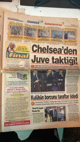 FANATİK SPOR GAZETESİ - TURKISH NEWSPAPER - DOĞUM GÜNÜ HEDİYESİ  - EKSİKSİZ TAM TAKIM GAZETE - 29 EYLÜL 1999 - SAYI:1410 - GALATASARAY - CHELSEA - HERTHA BERLIN - MILAN - TAFFAREL - HAGİ - HAKAN ÜNSAL - ARİF - LEBOEUF - PETRESCU - DESCHAMPS - WISE - DESAILLY - OGÜN - OULARE - PREKO - MOLDOVAN - BOLİÇ - MURAT YAKIN - RIDVAN DİLMEN - RÜŞTÜ - CEMİL TURAN - ALİ YILDIRIM - NECİL ÜLGEN - MEHMET Y. YILMAZ - COŞKUN ÖZARI - İSMET TONGO - OSMAN TANBURACI - OĞUZ DİZER - VEDAT DANACI - YUSUF DURSUN - BU VATAN - GERÇEK SPOR GAZETESİ - FANATIK - HEPİMİZİN - TAFFAREL’İN İHANETİ - YAZIK OLDU - DUAM KABUL OLMADI - TALİHİN BÖYLESİ - KADERİMSE GÜLERİM - GALATASARAY YENİLGİYİ HAKETMEDİ - İNGİLİZLER’İN ÇİRKİN TEZGAHI - MILAN-HERTHA 1-1 - OGÜN’DEN SONRA OULARE DE SAKAT - TAYFUR: KARTAL BRIEGEL’LE GÜZEL - FENER’E İKİNCİ DARBE - BİZE GÜVENİN - ZAFFER BİZİM OLACAK - MR’I ÇEKİLDİ - MORALİ BOZUK - SAKATLIKTAN KURTULAMIYOR - OYNAMASI İMKANSIZ - PREKO’NUN AZ DA OLSA UMUDU VAR - GOLCÜLER HAZIR - ÖZÜR DİLEYEN MURAT