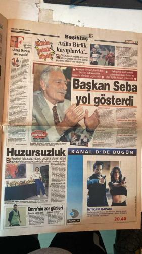 FANATİK SPOR GAZETESİ - TURKISH NEWSPAPER - DOĞUM GÜNÜ HEDİYESİ  - EKSİKSİZ TAM TAKIM GAZETE - 30 EYLÜL 1999 - SAYI:1411 - FENERBAHÇE - MTK BUDAPEŞTE - OGÜN - PREKO - SAFFET - OULARE - MOLDOVAN - BOLİÇ - MURAT YAKIN - RIDVAN DİLMEN - RÜŞTÜ - CEMİL TURAN - ALİ YILDIRIM - GALATASARAY - CHELSEA - HAGİ - HAKAN ŞÜKÜR - HAKAN ÜNSAL - ARİF - TAFFAREL - BRUNO - TERİM - VIALLI - MUSTAFA DENİZLİ - NECİL ÜLGEN - MEHMET Y. YILMAZ - COŞKUN ÖZARI - İSMET TONGO - OSMAN TANBURACI - OĞUZ DİZER - METİN TÜKENMEZ - EROL DEMİRKOL - VEDAT DANACI - YUSUF DURSUN - BU VATAN - GERÇEK SPOR GAZETESİ - FANATIK - HEPİMİZİN - MACARLAR İDDİALI GELDİ - MÜJDE: OGÜN VE PREKO İLK 11’DE - YİNE UEFA OYUNU - AL GİBİ GOLÜMÜZ VERİLMEDİ - BUNUN HESABI SORULACAK - TAFFAREL ATILMASA CHELSEA 6 GOL YERDİ - BURSA ÜZERİNDEKİ ÖLÜ TOPRAĞINI ATTI - EFES PİLSEN BOLOGNA ÖNÜNDE TUTUNAMADI - BU GOL DEĞİL Mİ? - TRABZON SÜPER OLACAK - ANKARAGÜCÜ-ATLETICO MADRID 0-3 - GALATASARAY’A 10 PUAN UZAK DEĞİL - HERTHA DAHA ORGANİZE - GERİYE GİDİŞ YOK