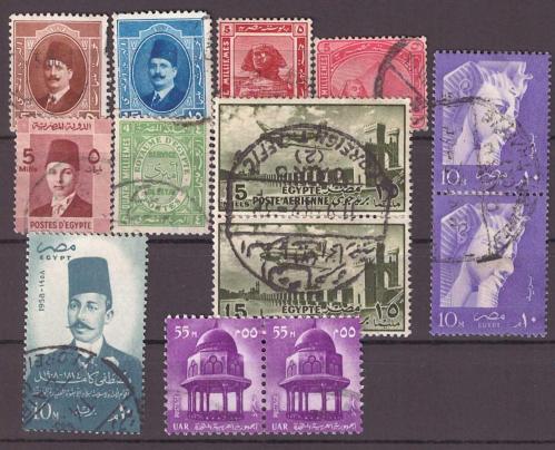 Mısır Yabancı Pul Lotu - DP998