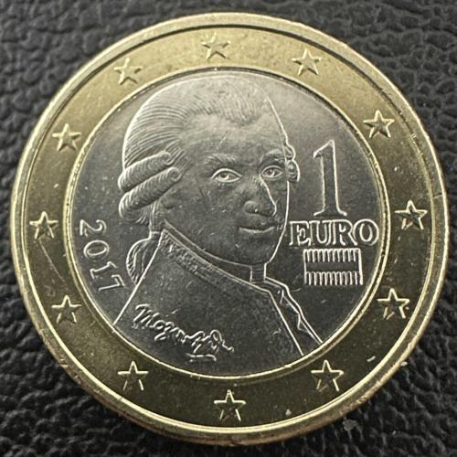 Avusturya 1 Euro 2017.
