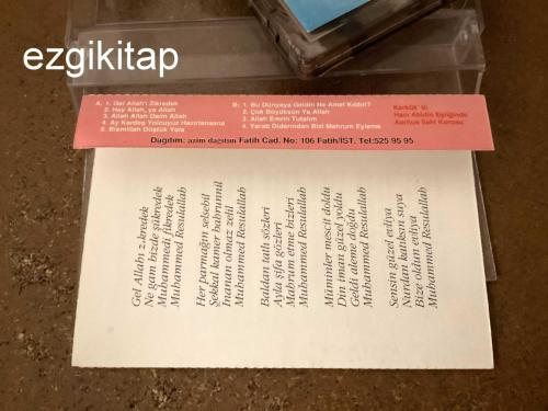 kerkük ilahileri  kaset   (kasetçalarda denenmiştir/dinlenmiştir)   kerkük'lü hacı abidin eşliğinde aarhus ilahi korosu