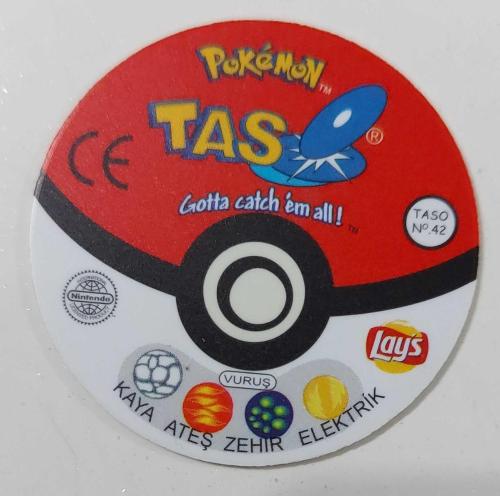 LAYS POKEMON 111 RHYHORN GÜÇ:YER ORİJİNAL TASO ÇİL WW2XX3 NADİR
