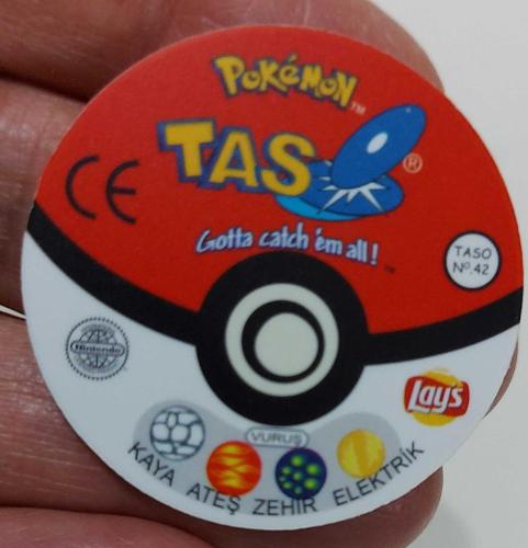 LAYS POKEMON 111 RHYHORN GÜÇ:YER ORİJİNAL TASO ÇİL WW2XX3 NADİR